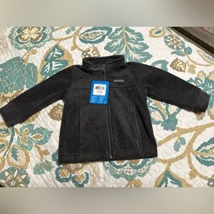 Columbia Kids Charcoal Fleece Jacket